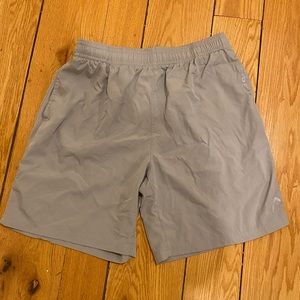 Head Light Gray Grey Pocketed Tennis Shorts